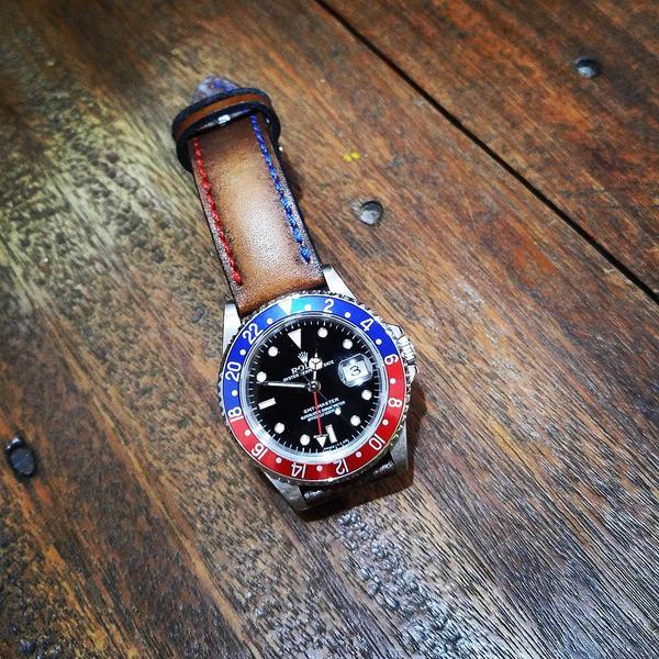 Rolex Straps Captain America Gunny Strap